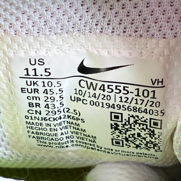 Nike Air Max SC White Gray Running Shoes Lightweight CW4555-101 Men’s Size 11.5 - Picture 12 of 13